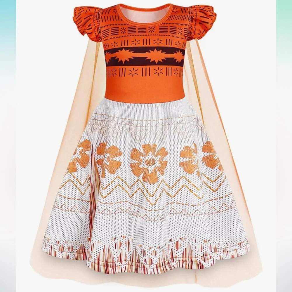 Moana Themed Costume Dress